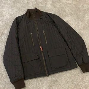 Bally men’s down brown colour  bomber jacket